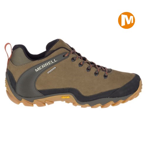 Merrell Chameleon 8 Stretch Waterproof Wanderschuhe Herren DunkelOlivgrün [DE-AXRHO]